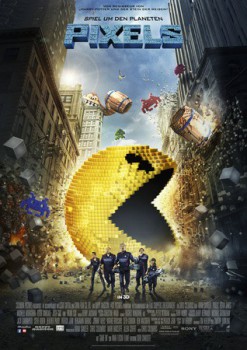 poster Pixels 3D  (2015)