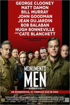 poster Monuments Men - Ungewöhnliche Helden  (2014)