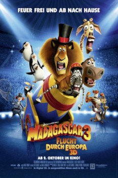 poster Madagascar 3 - Flucht durch Europa  (2012)