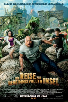 poster Die Reise zur geheimnisvollen Insel  (2012)