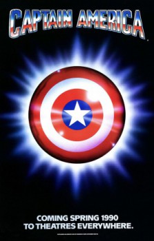 poster Captain America  (1990)