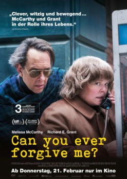 poster Can You Ever Forgive Me?  (2018)