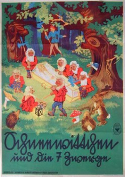 poster Schneewittchen und die sieben Zwerge  (1939)